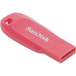 Buy SanDisk Cruzer Blade - 32GB - Pink, USB Type-A 2.0, Capless with Key Ring in Cyprus, Nicosia, Limassol, Larnaka, Pafos