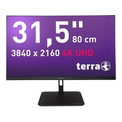 80cm 31.5' (3840x2160) Terra 3295W PV 4k IPS 5ms HDMI DP RJ45 USB-C Speaker Black — Buy in Cyprus with Fast Delivery