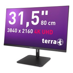 80cm 31.5' (3840x2160) Terra 3295W PV 4k IPS 5ms HDMI DP RJ45 USB-C Speaker Black — Buy in Cyprus with Fast Delivery