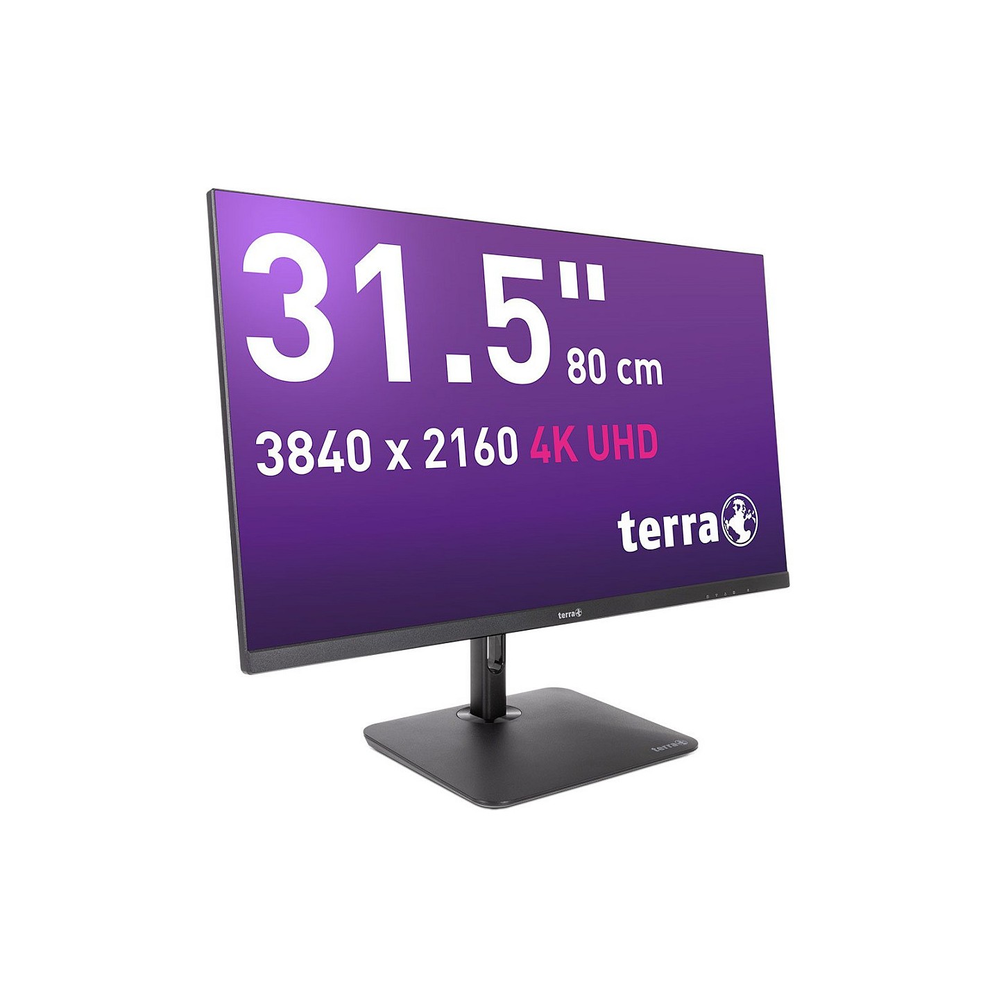 80cm 31.5' (3840x2160) Terra 3295W PV 4k IPS 5ms HDMI DP RJ45 USB-C Speaker Black — Buy in Cyprus with Fast Delivery