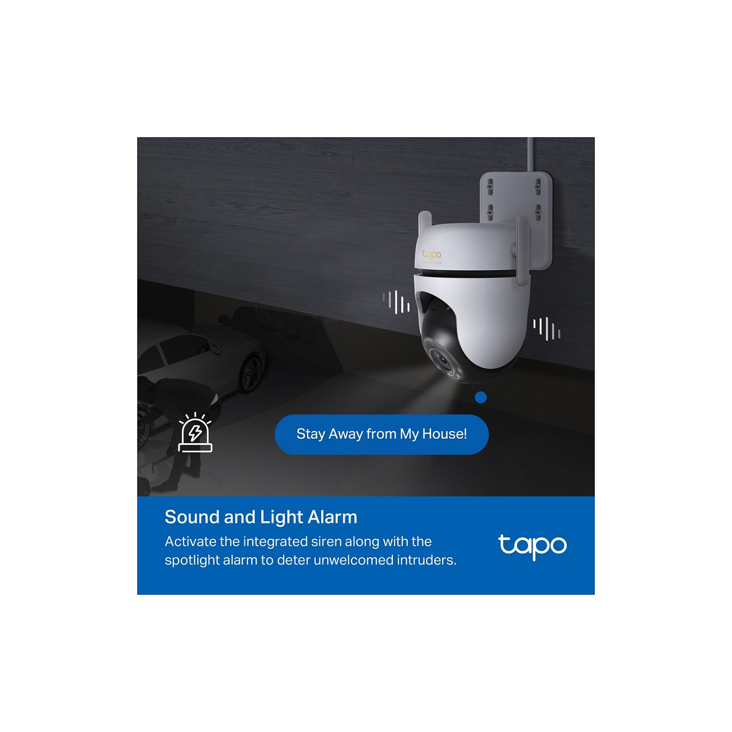 TP-Link Tapo C530WS(EU) Outdoor Pan Tilt Security Wi-Fi Kamera — Buy in Cyprus with Fast Delivery