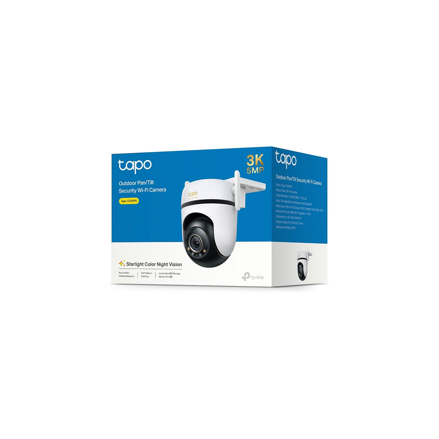TP-Link Tapo C530WS(EU) Outdoor Pan Tilt Security Wi-Fi Kamera — Buy in Cyprus with Fast Delivery