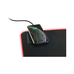 Deltaco RGB Mauspad m. Wireless Charger RGB — Buy in Cyprus with Fast Delivery