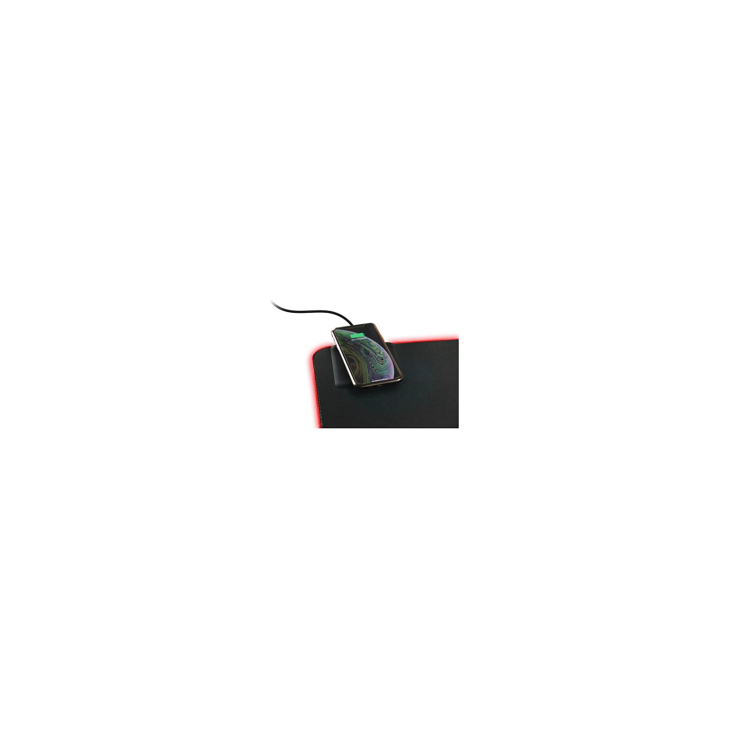 Deltaco RGB Mauspad m. Wireless Charger RGB — Buy in Cyprus with Fast Delivery