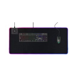 Deltaco RGB Mauspad m. Wireless Charger RGB — Buy in Cyprus with Fast Delivery
