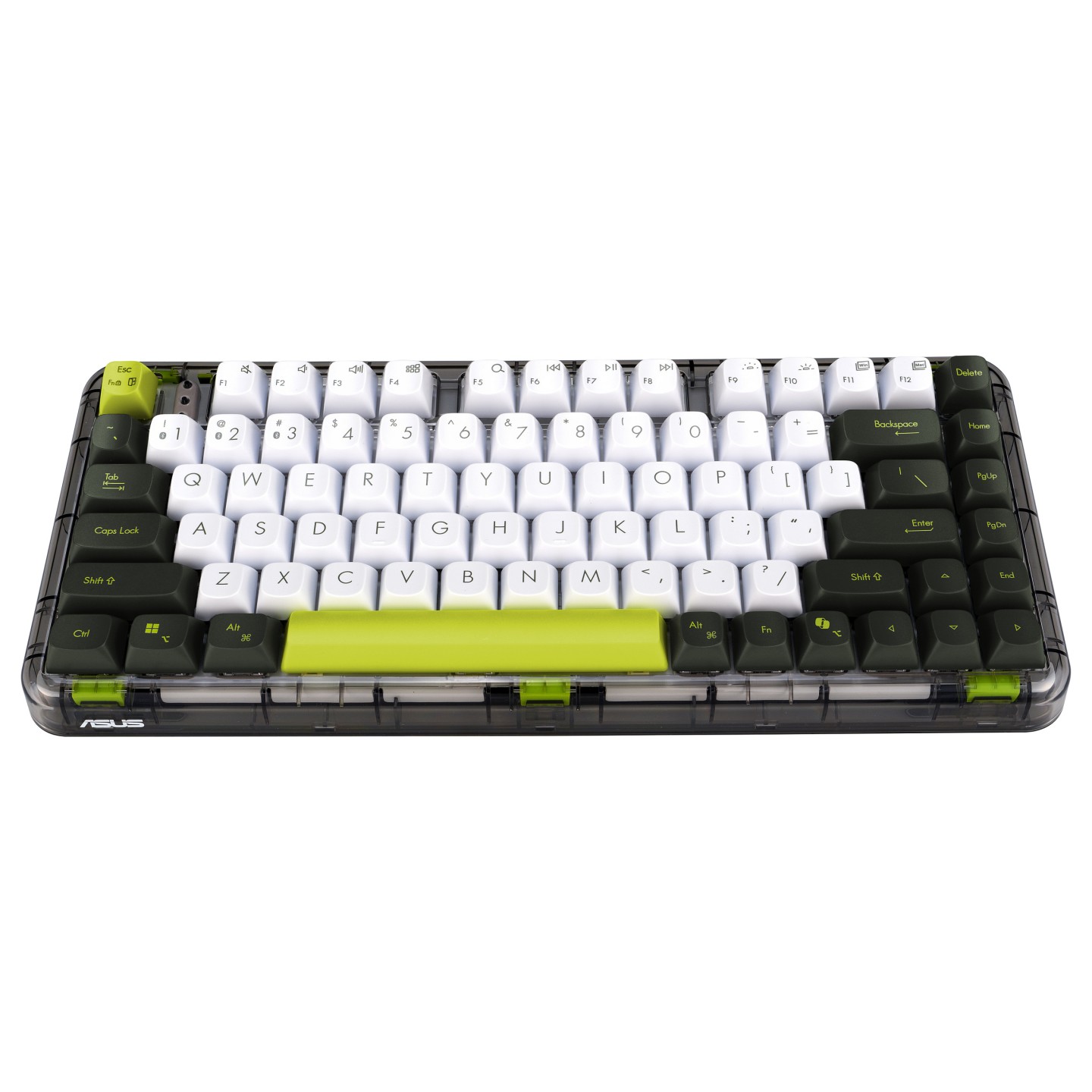 ASUS Jelly 75 KD201 Mechanial Wireless Keyboard volte green US Layout — Buy in Cyprus with Fast Delivery