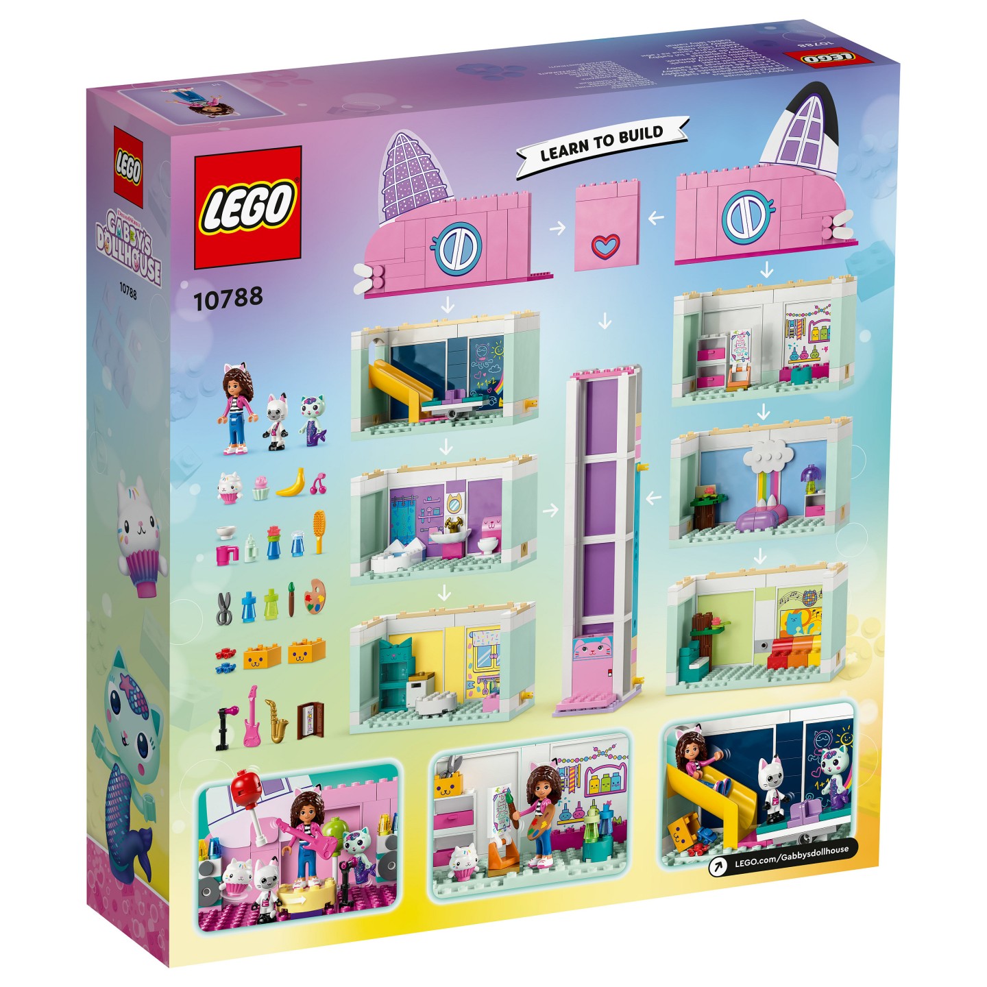 LEGO Gab. Dollh. Gabbys Puppenhaus 10788 — Buy in Cyprus with Fast Delivery