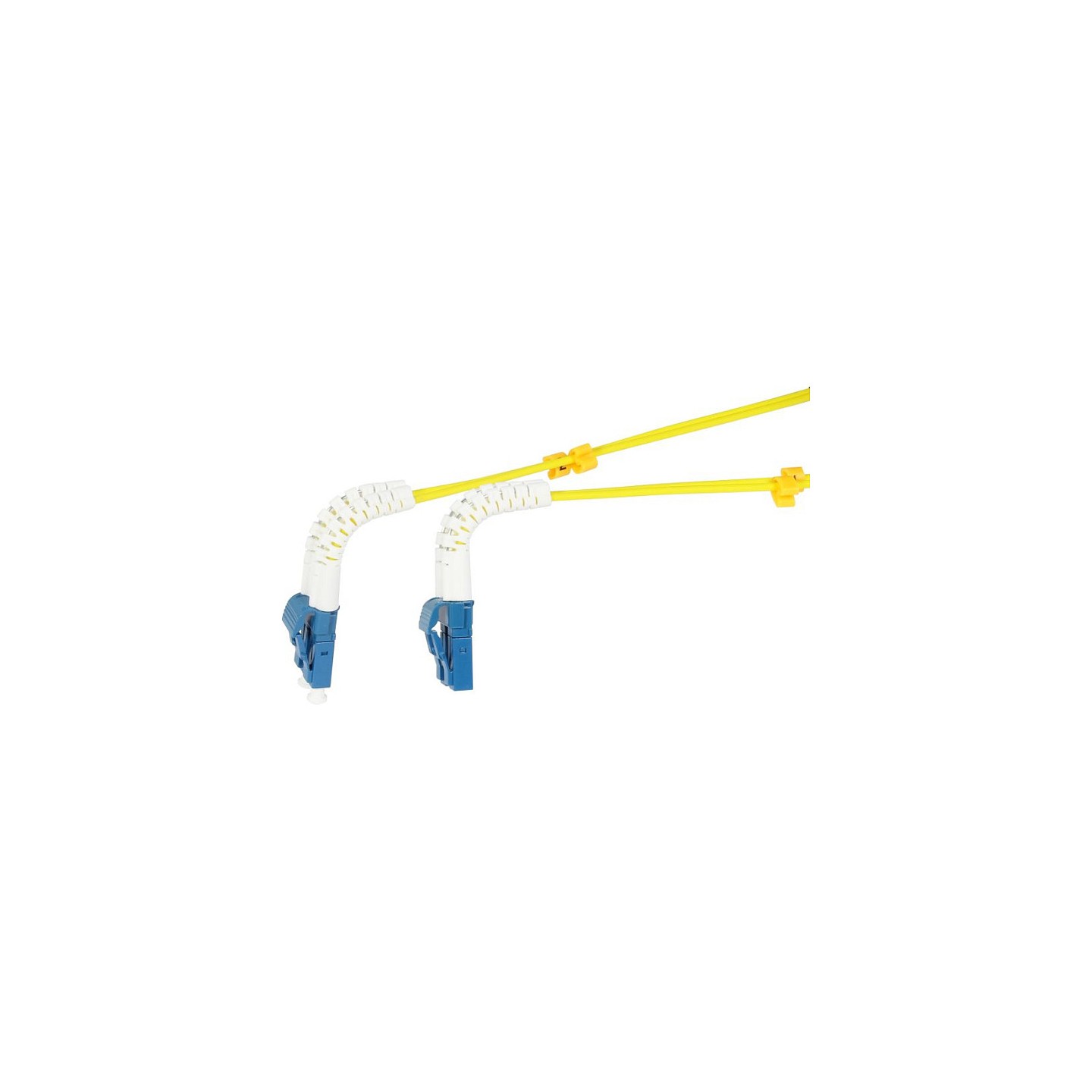 Synergy21 LWL-2-Faser-Patchk. 0.25mtr.LC-LC. 9 125um. OS2. AD2mm. flexible Knickschutztülle. G657.A2.