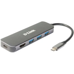 Buy D-Link 5-in-1 USB-C Hub - DUB-2333 - HDMI 4K, 60W Power Delivery, 3x USB-A, ... in Cyprus, Nicosia, Limassol, Larnaka, Pafos