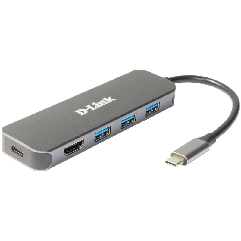Buy D-Link 5-in-1 USB-C Hub - DUB-2333 - HDMI 4K, 60W Power Delivery, 3x USB-A, ... in Cyprus, Nicosia, Limassol, Larnaka, Pafos