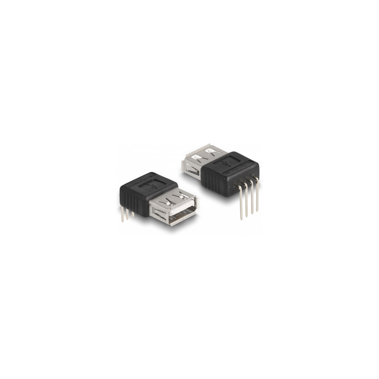 DELOCK Adapter USB 2.0 Typ-A Buchse to 4 Pin 90° gewinkelt — Buy in Cyprus with Fast Delivery