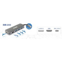 Buy D-Link 5-in-1 USB-C Hub - DUB-2333 - HDMI 4K, 60W Power Delivery, 3x USB-A, ... in Cyprus, Nicosia, Limassol, Larnaka, Pafos