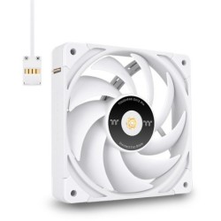 Buy Thermaltake TOUGHFAN EX12 Pro - 120mm White PC Cooling Fan, Swappable Editio... in Cyprus, Nicosia, Limassol, Larnaka, Pafos