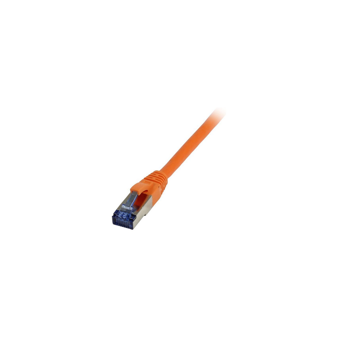Synergy21 Patchkabel RJ45. CAT6A 500Mhz. 3m. orange. S-STP(S FTP). TPE LSZH(Superflex). AWG26.