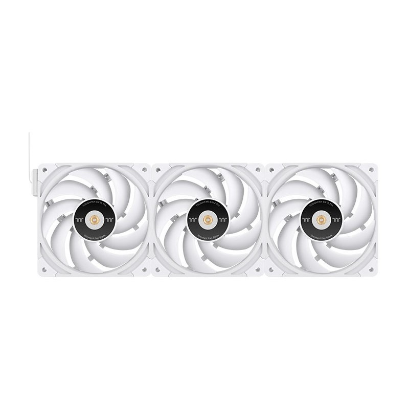 Buy Thermaltake TOUGHFAN EX12 Pro - 120mm White PC Cooling Fan, Swappable Editio... in Cyprus, Nicosia, Limassol, Larnaka, Pafos