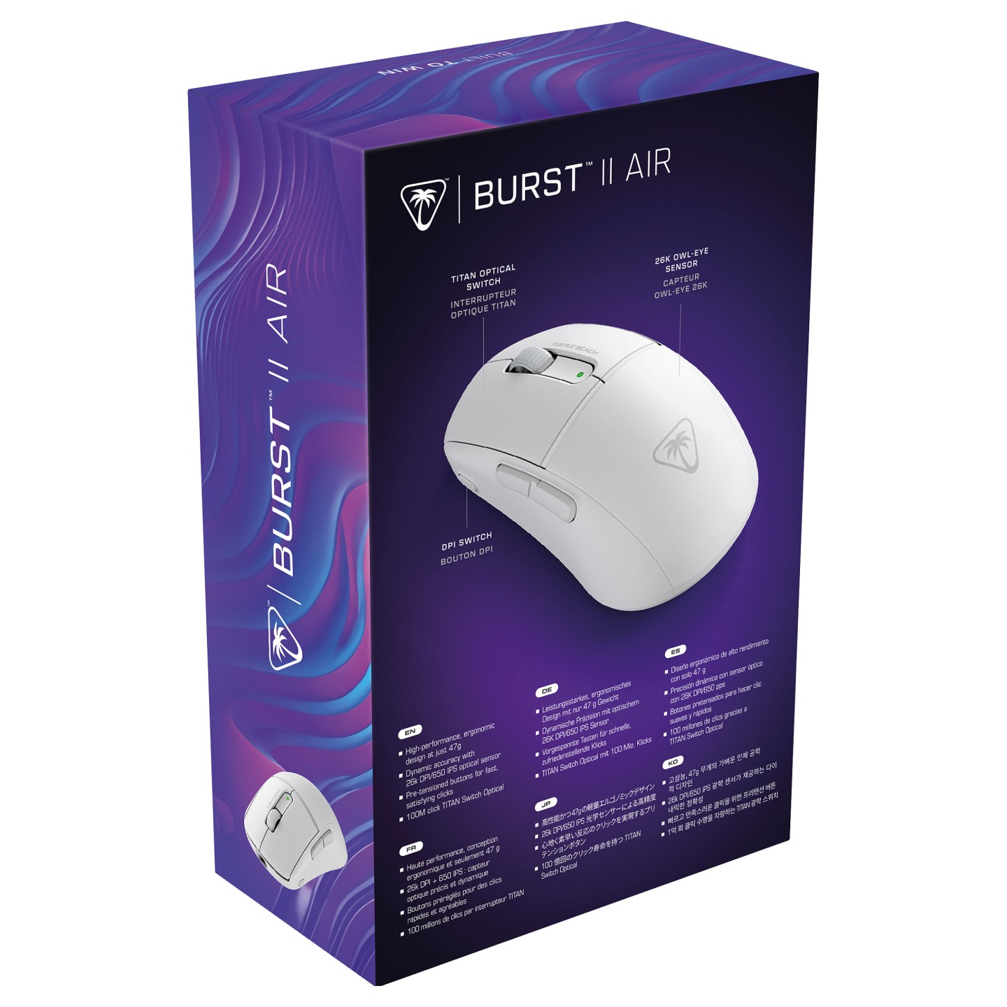 Turtle Beach Burst II Air Gaming-Maus. Wei — Buy in Cyprus with Fast Delivery