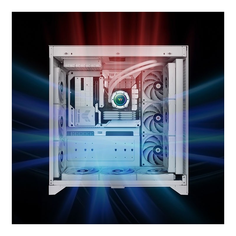 Buy Thermaltake TOUGHFAN EX12 Pro - 120mm White PC Cooling Fan, Swappable Editio... in Cyprus, Nicosia, Limassol, Larnaka, Pafos