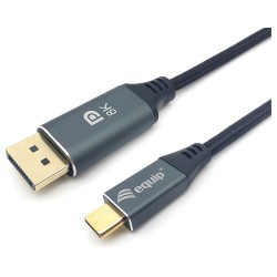 Equip Adapter USB-C - to DisplayPort 8K60Hz 3.00m sw — Buy in Cyprus with Fast Delivery