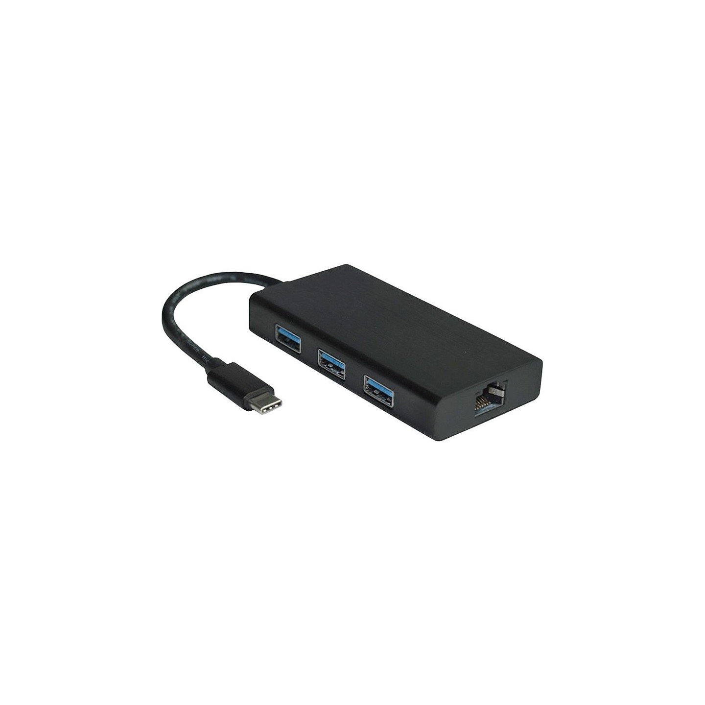 VALUE USB 3.2 Gen 1 Typ C zu Gigabit Ethernet Konverter + Hub — Buy in Cyprus with Fast Delivery