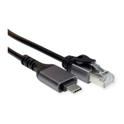 VALUE USB 3.2 Gen 2 Typ C zu Gigabit Ethernet Konverterkabel. schwarz. 2 m — Buy in Cyprus with Fast Delivery