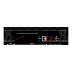 Synergy 21 LED Profil 200cm. Zinkblech TYP-D2 — Buy in Cyprus with Fast Delivery