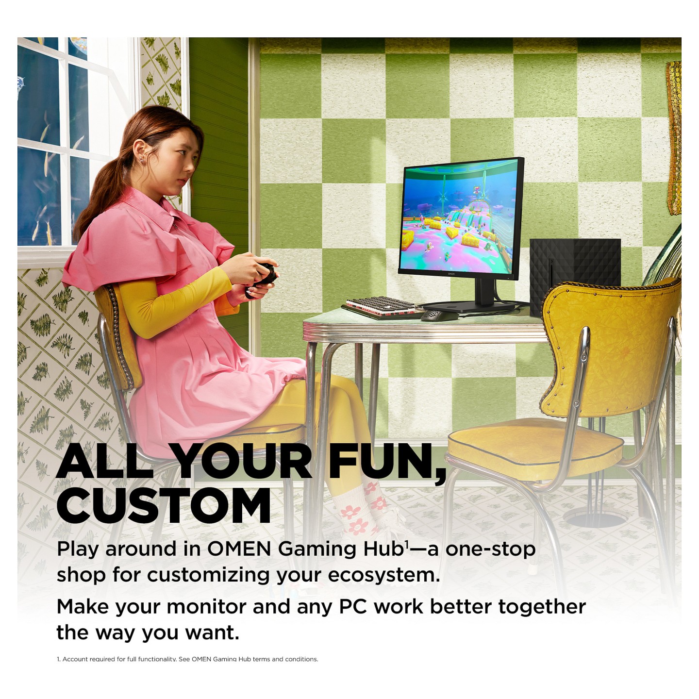 HP OMEN by HP 27q - LED-Monitor - Gaming - 68.6 cm (27') — Buy in Cyprus with Fast Delivery