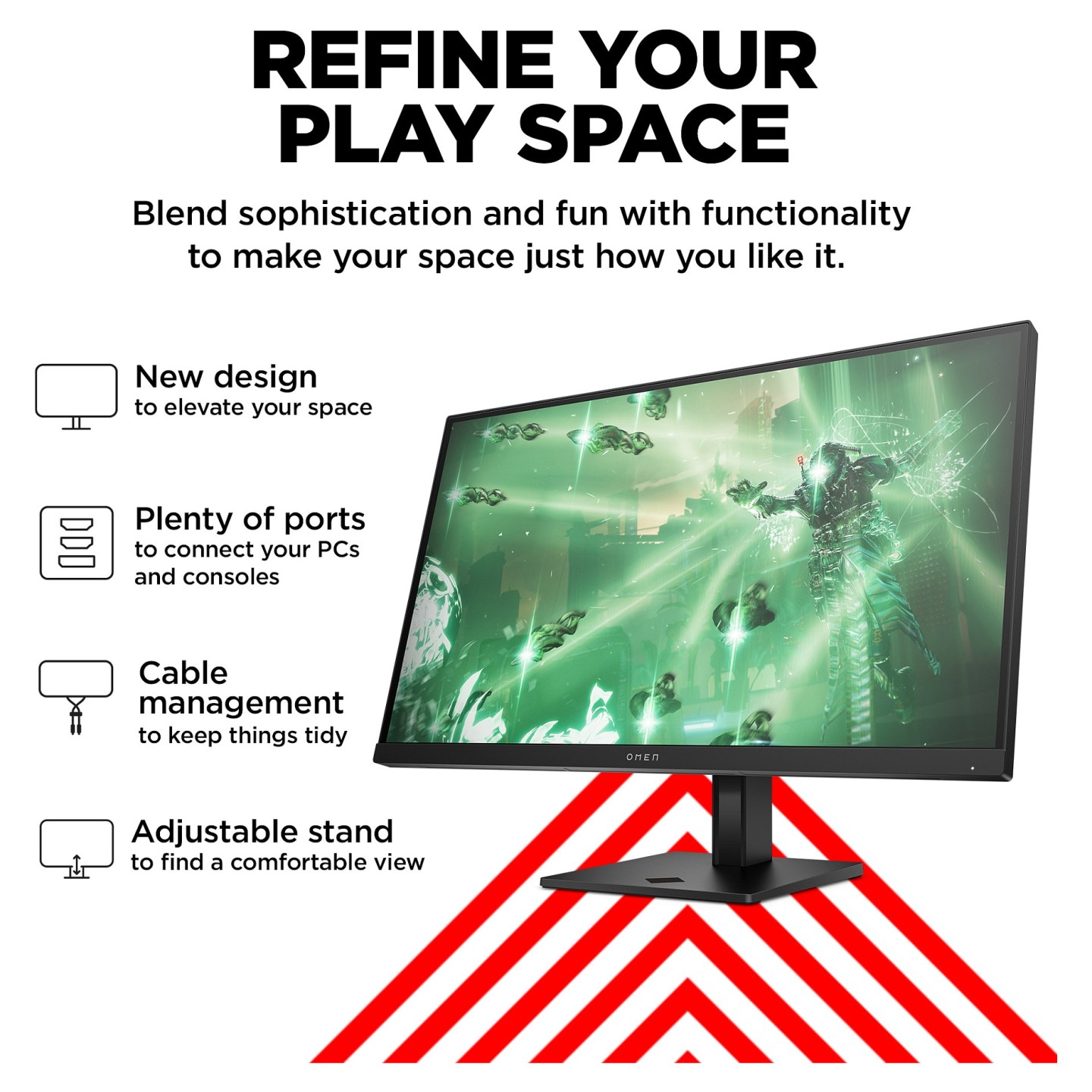 HP OMEN by HP 27q - LED-Monitor - Gaming - 68.6 cm (27') — Buy in Cyprus with Fast Delivery