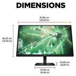 HP OMEN by HP 27q - LED-Monitor - Gaming - 68.6 cm (27') — Buy in Cyprus with Fast Delivery