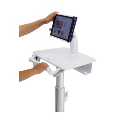 ERGOTRON StyleView Tablet-Wagen SV10 fuer Tablets bis 30.5cm 12Zoll bis 38cm hoehenverstellbar fuer sitzende und steh...
