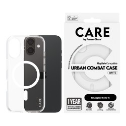 CARE Case Flagship White MagSAFE iPhone 16 — Buy in Cyprus with Fast Delivery