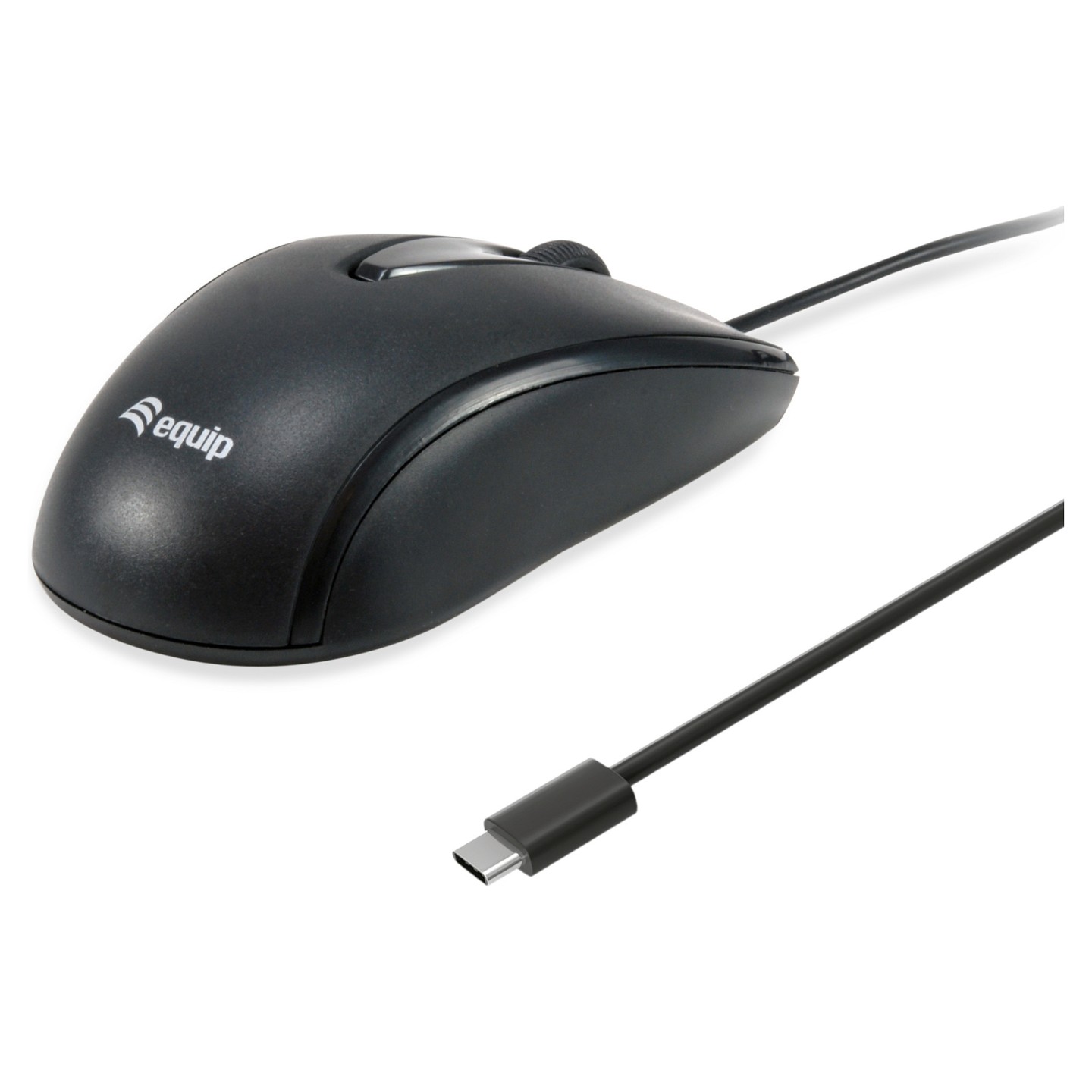 Equip Optische Maus USB-C Komp. Rechts-Linkshänder 1.5m sw — Buy in Cyprus with Fast Delivery