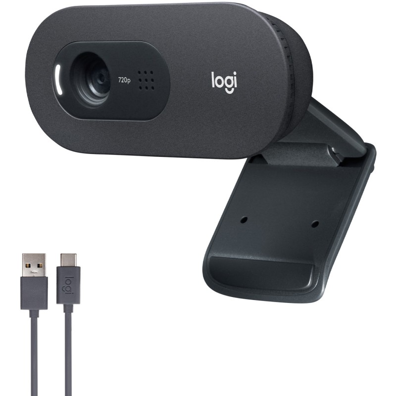 Buy Logitech C505 HD Webcam - C505 - 720p 30fps, 60° FOV, Graphite, USB, Built-... in Cyprus, Nicosia, Limassol, Larnaka, Pafos