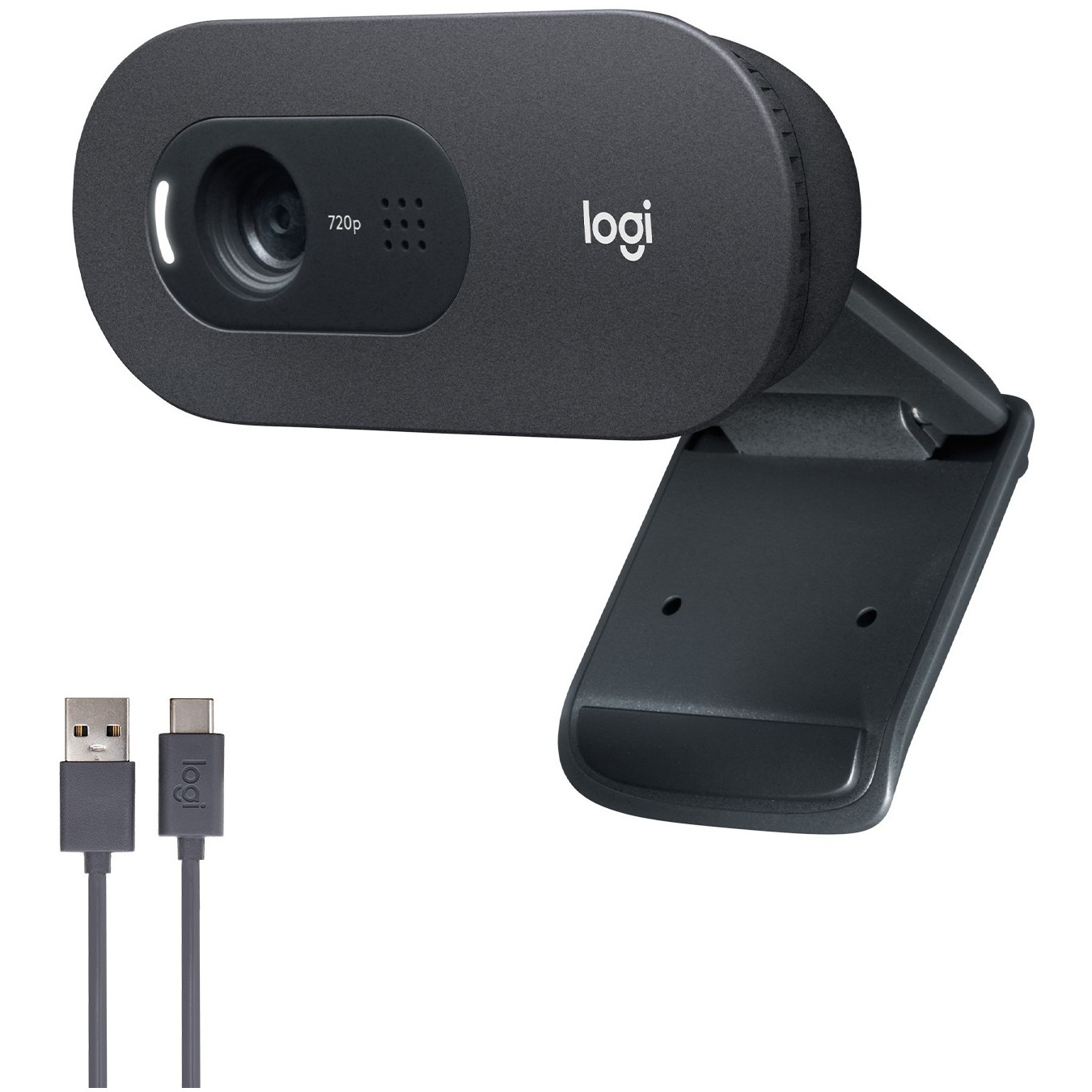Logitech C505 HD Webcam - C505 - 720p 30fps, 60° FOV, Graphite, USB, Built-in Mic — Buy in Cyprus with Fast Delivery