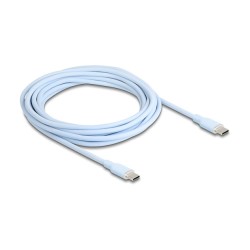 DELOCK USB 2.0 Kabel USB Typ-C St to St PD 3.0 60W 4m blau — Buy in Cyprus with Fast Delivery