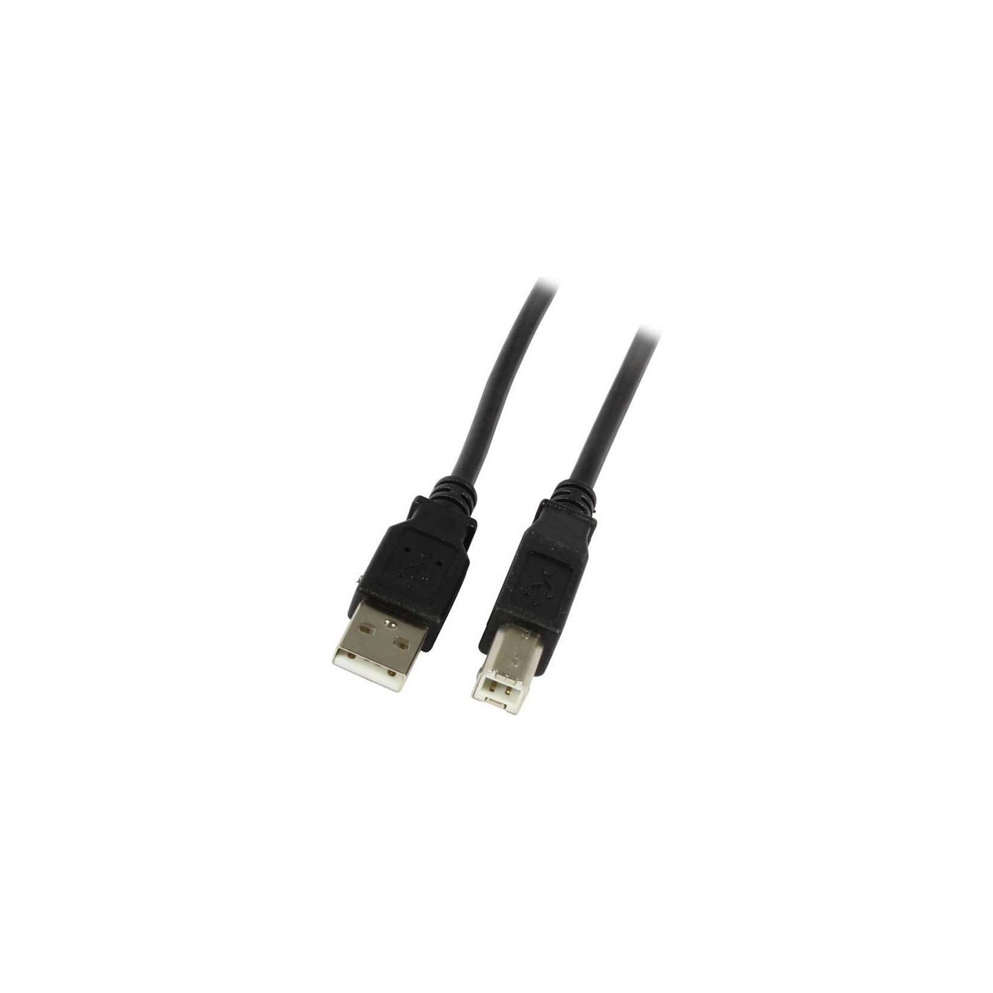 Synergy21 Kabel USB. A(St) to B(St). 3.0m. USB2.0. Schwarz. Premium. . — Buy in Cyprus with Fast Delivery