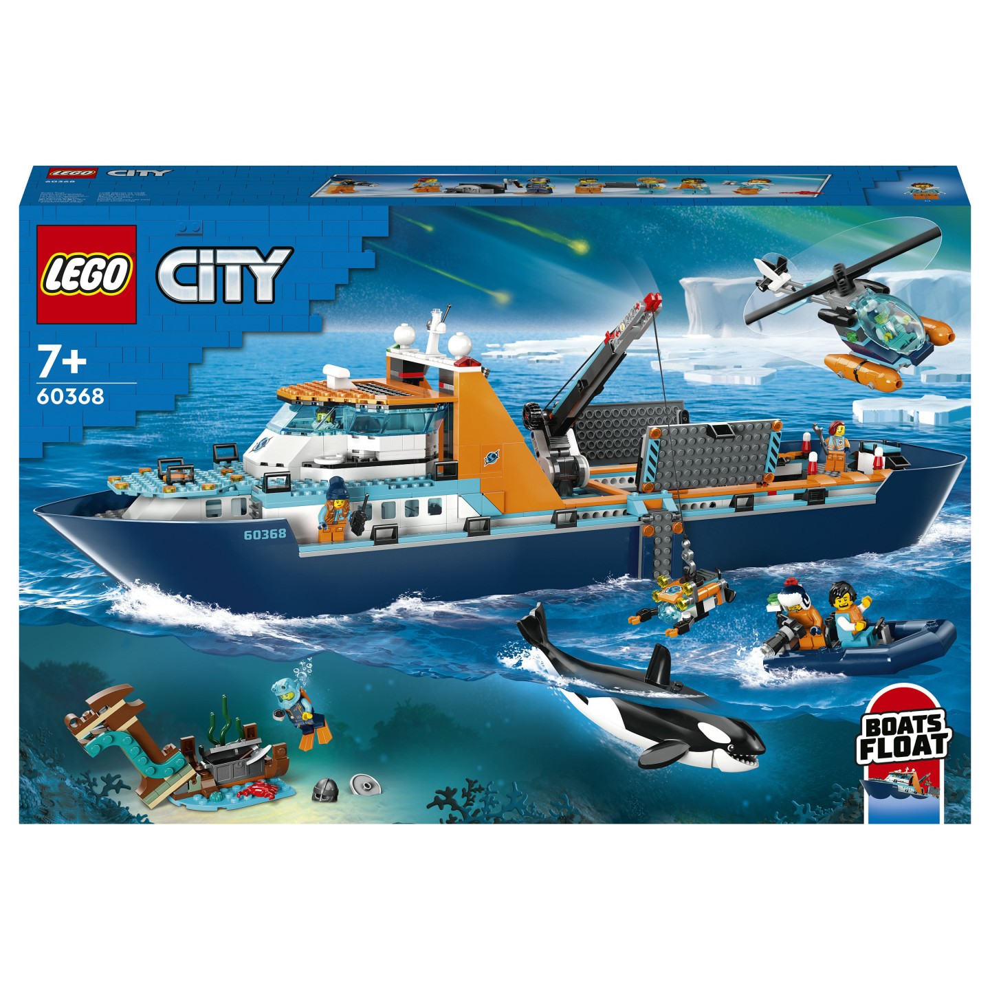 LEGO City Arktis-Forschungsschiff 60368 — Buy in Cyprus with Fast Delivery