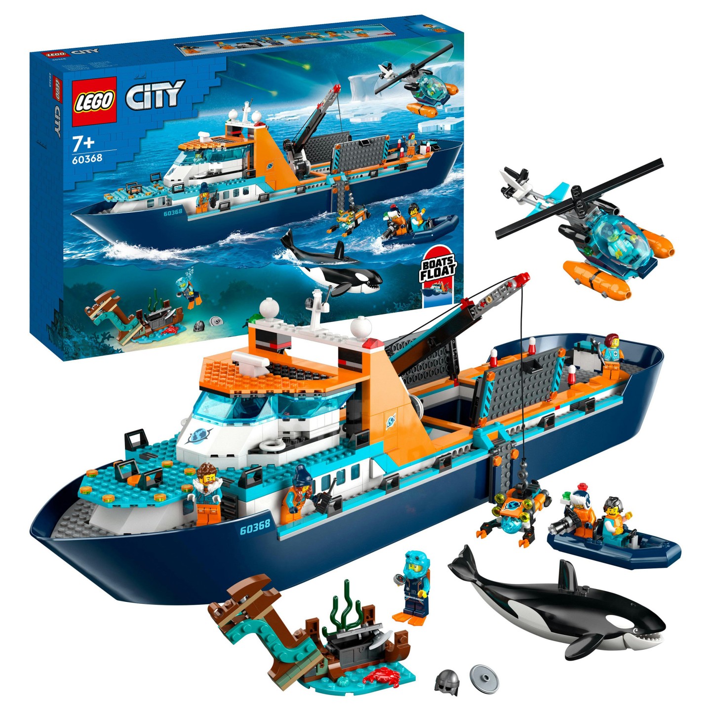 LEGO City Arktis-Forschungsschiff 60368 — Buy in Cyprus with Fast Delivery