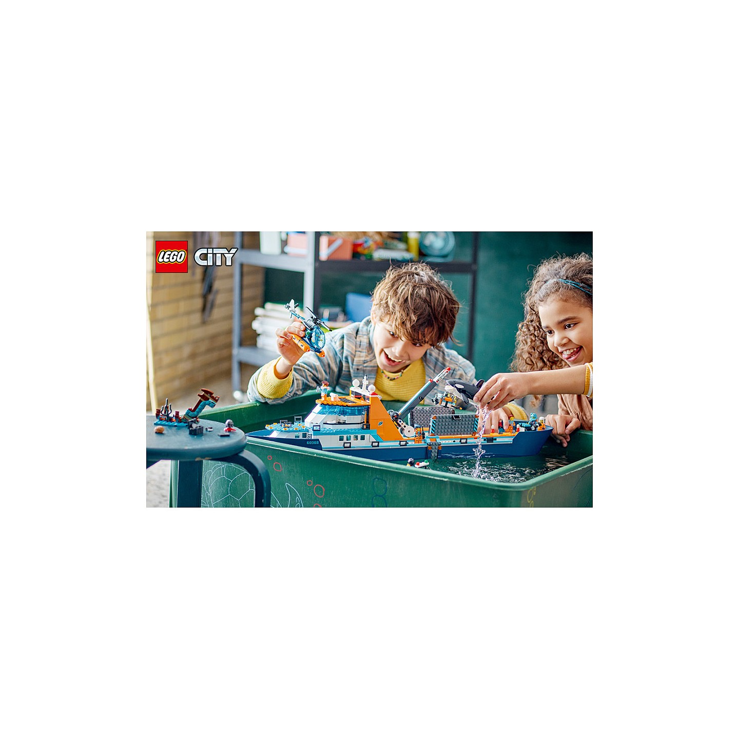 LEGO City Arktis-Forschungsschiff 60368 — Buy in Cyprus with Fast Delivery