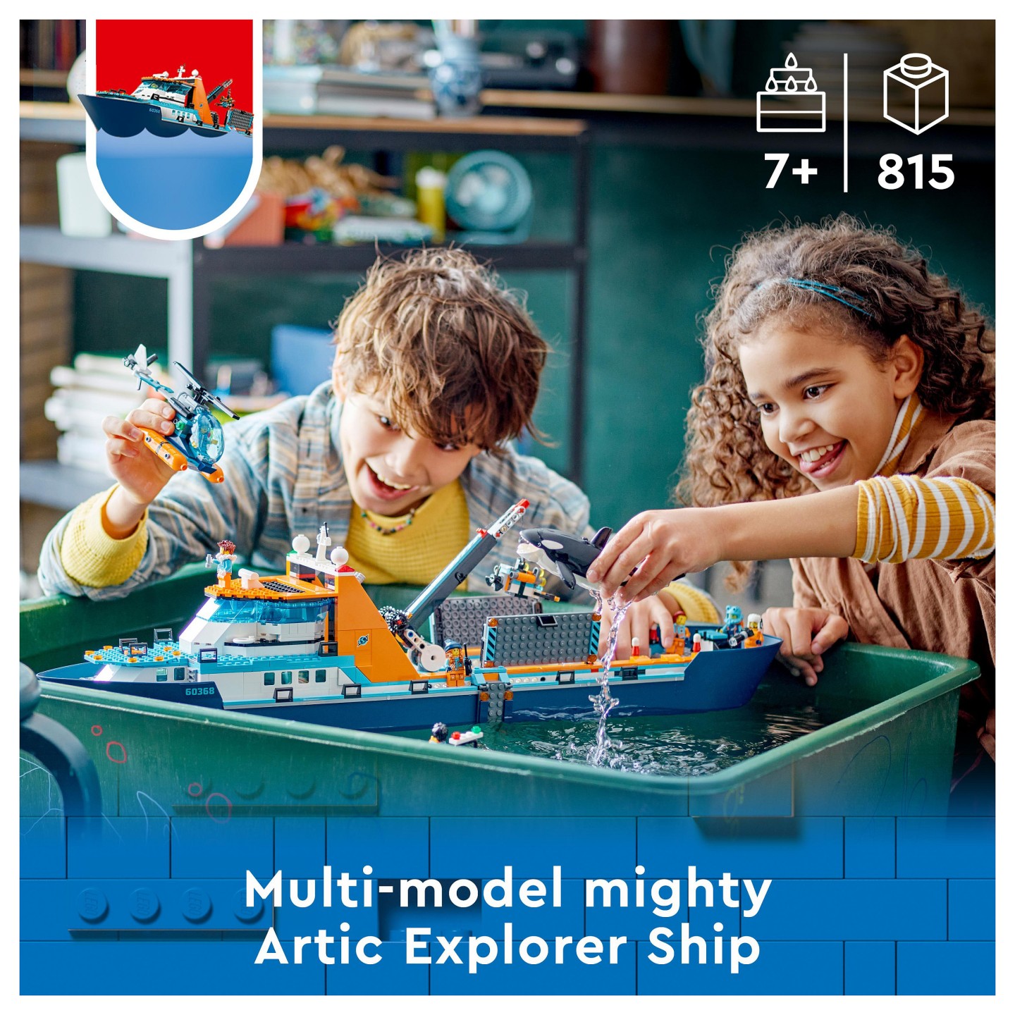 LEGO City Arktis-Forschungsschiff 60368 — Buy in Cyprus with Fast Delivery