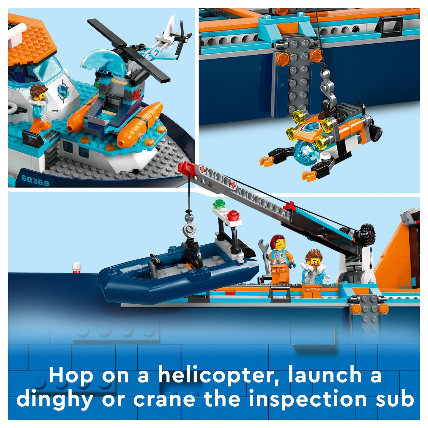 LEGO City Arktis-Forschungsschiff 60368 — Buy in Cyprus with Fast Delivery