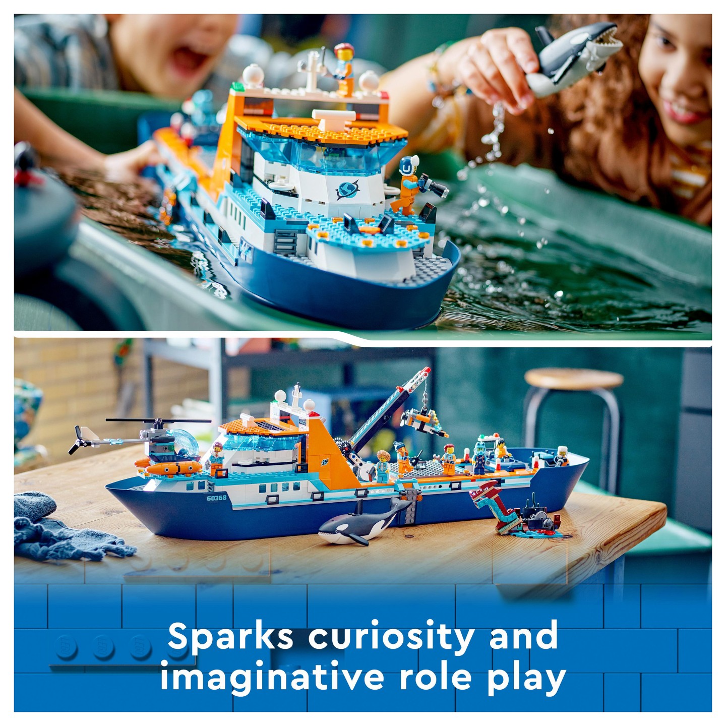 LEGO City Arktis-Forschungsschiff 60368 — Buy in Cyprus with Fast Delivery