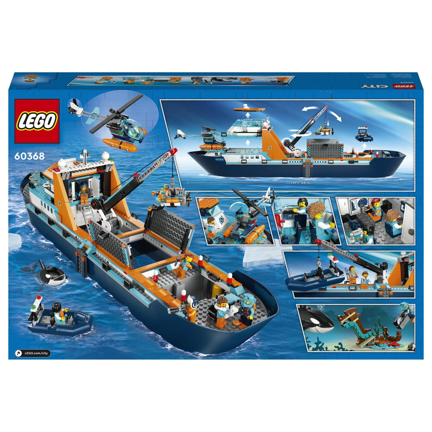 LEGO City Arktis-Forschungsschiff 60368 — Buy in Cyprus with Fast Delivery