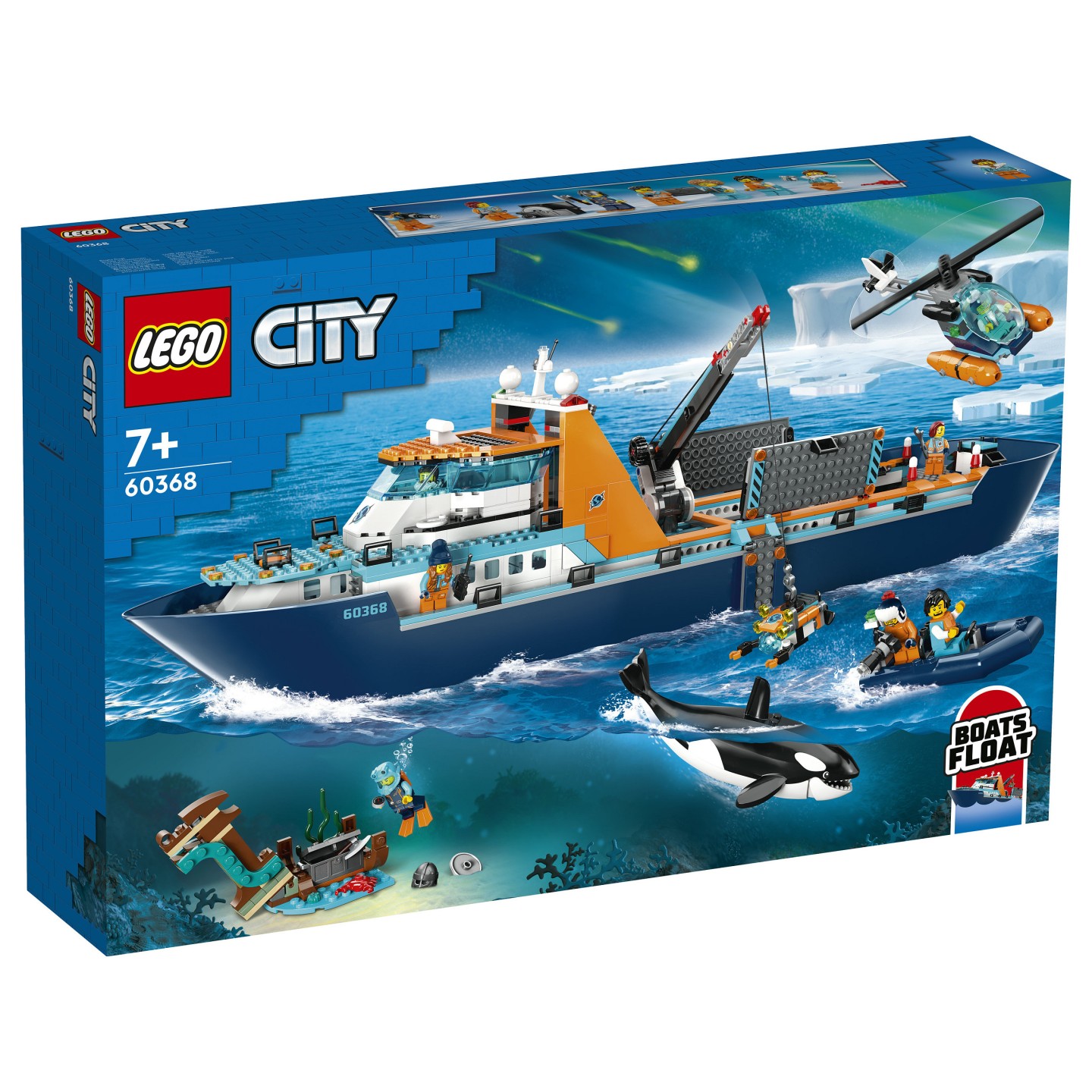LEGO City Arktis-Forschungsschiff 60368 — Buy in Cyprus with Fast Delivery