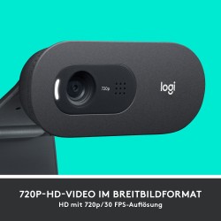 Buy Logitech C505 HD Webcam - C505 - 720p 30fps, 60° FOV, Graphite, USB, Built-... in Cyprus, Nicosia, Limassol, Larnaka, Pafos