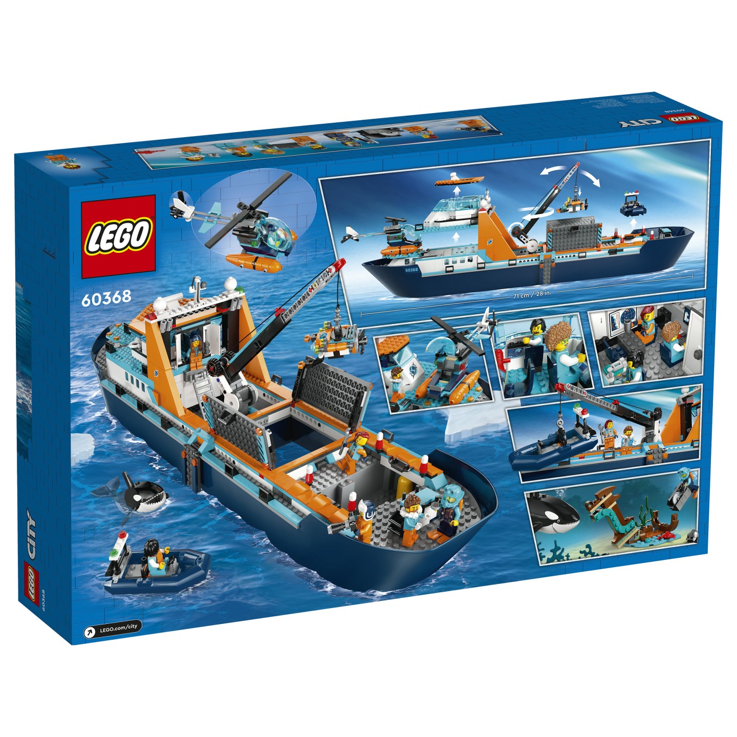 LEGO City Arktis-Forschungsschiff 60368 — Buy in Cyprus with Fast Delivery