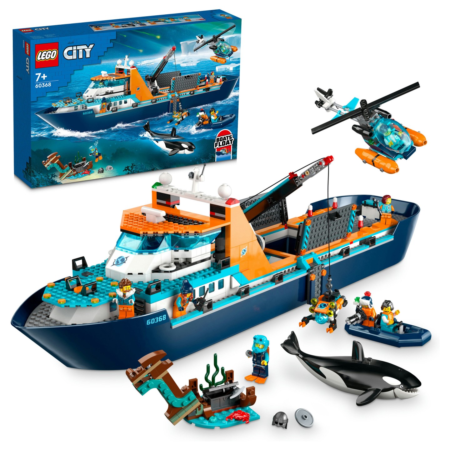 LEGO City Arktis-Forschungsschiff 60368 — Buy in Cyprus with Fast Delivery
