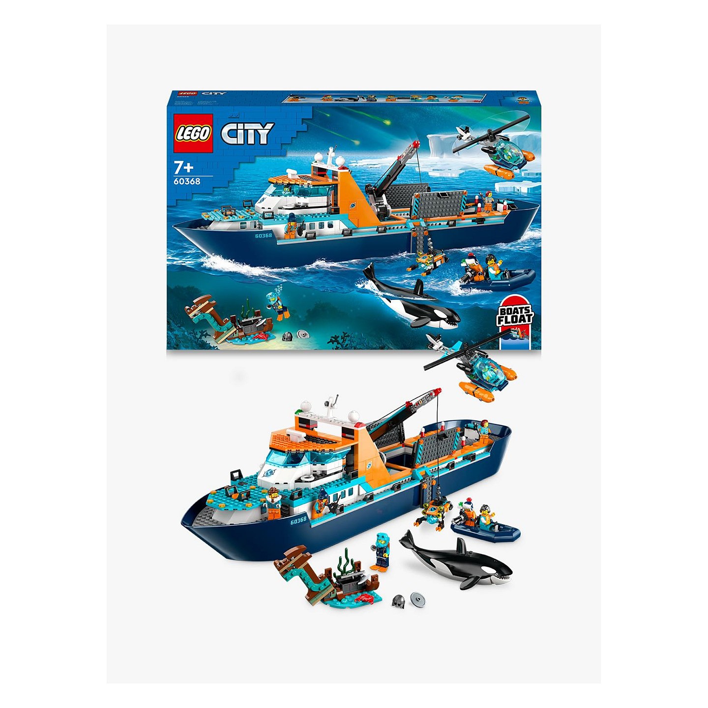 LEGO City Arktis-Forschungsschiff 60368 — Buy in Cyprus with Fast Delivery