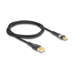 DELOCK USB 2.0 Kabel Typ-A St. zu USB Type-C St. 60 W 1 m — Buy in Cyprus with Fast Delivery