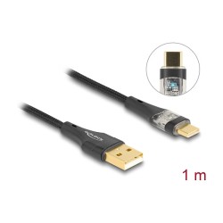 DELOCK USB 2.0 Kabel Typ-A St. zu USB Type-C St. 60 W 1 m — Buy in Cyprus with Fast Delivery