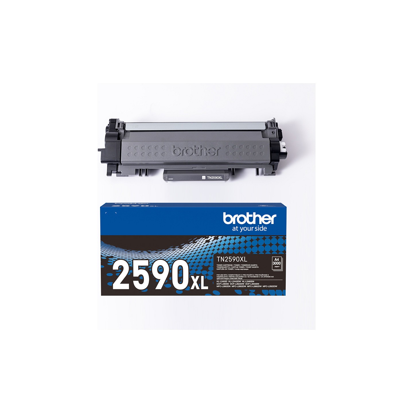 Brother TN2590XL - Schwarz - original - Box - Tonerpatrone - fr Brother MFC-L2922DW — Buy in Cyprus with Fast Delivery
